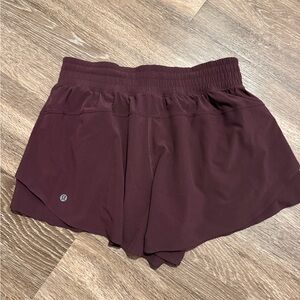 lululemon shake it out shorts